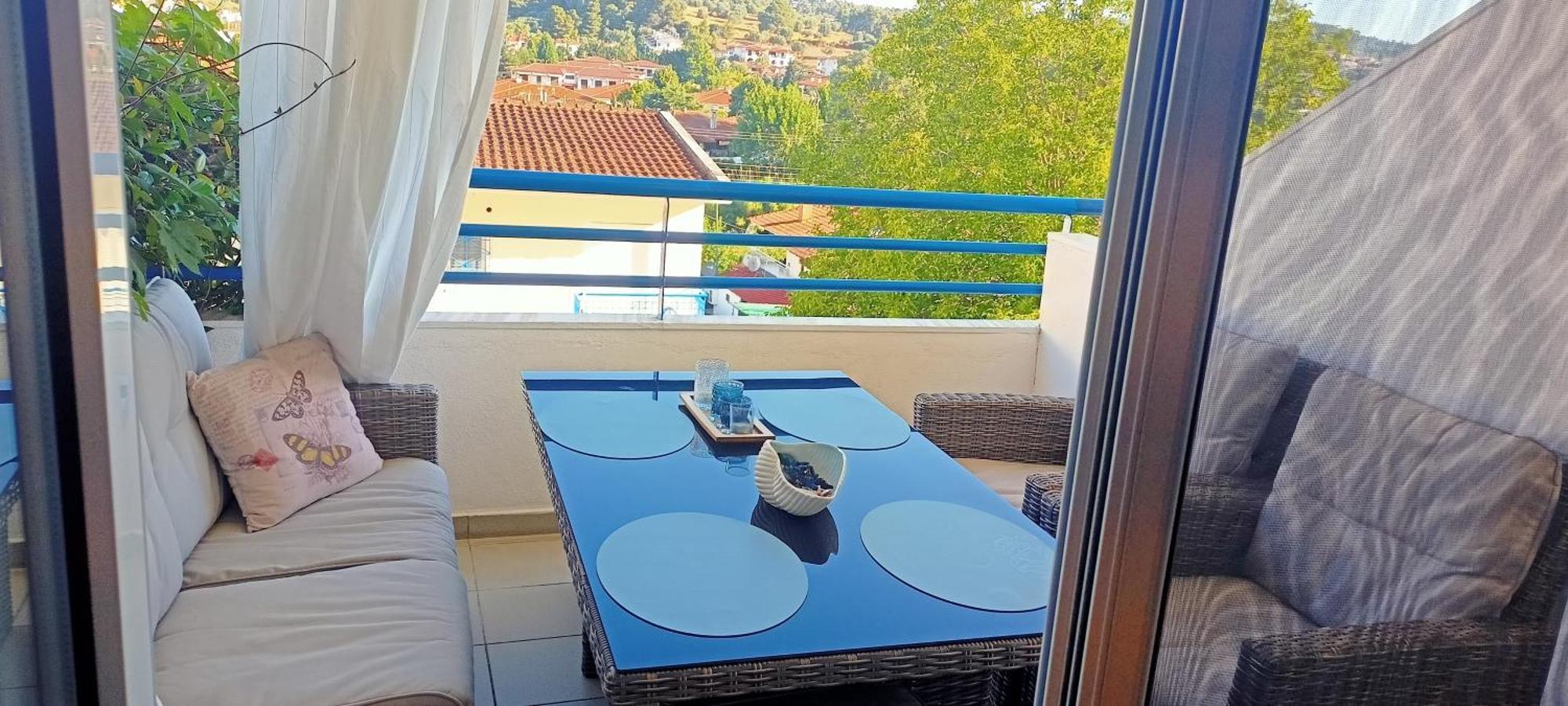 Siviri Sea & Forest-Cozy Apartment With Garden & Nature Views Exterior photo